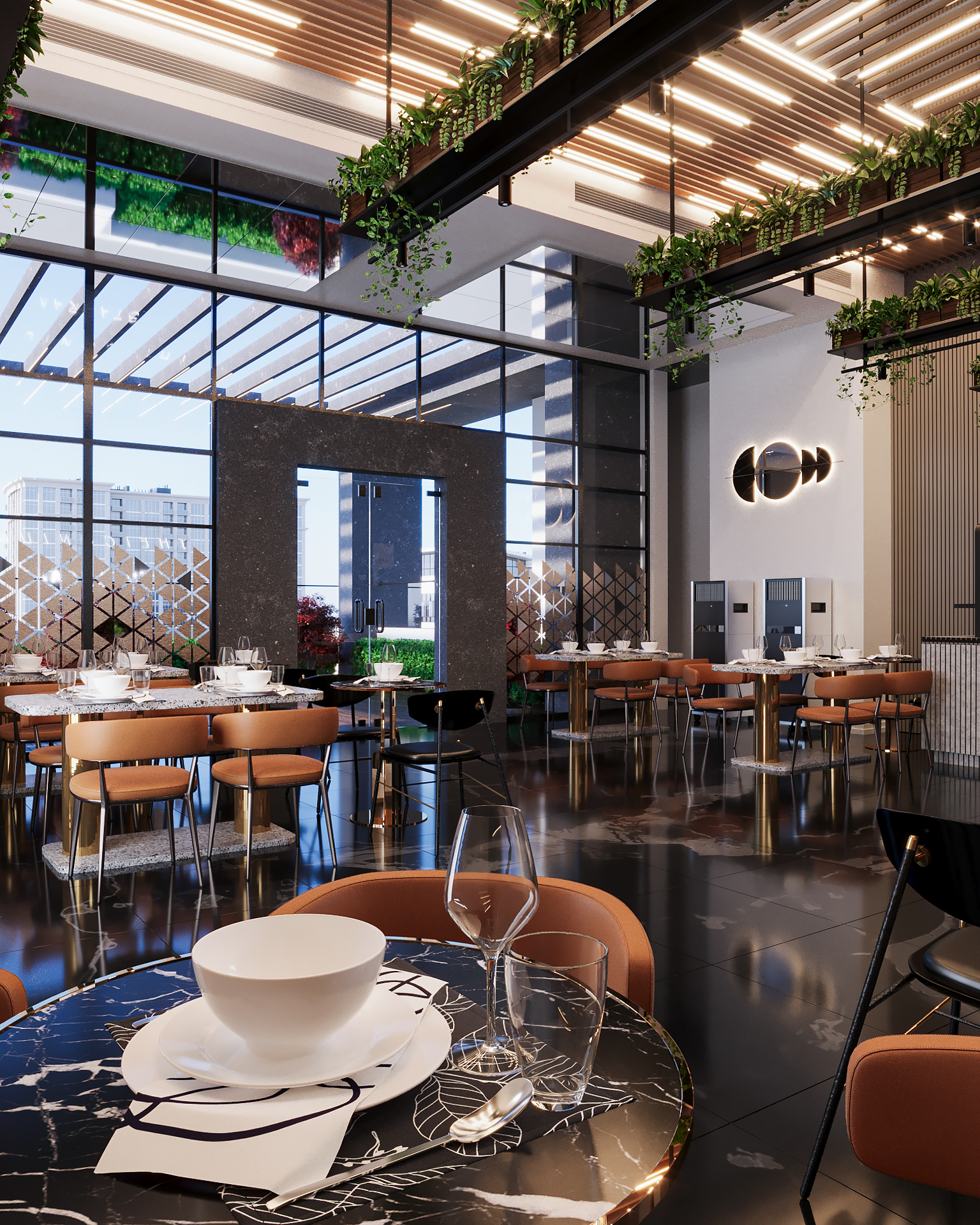 Restaurant City View